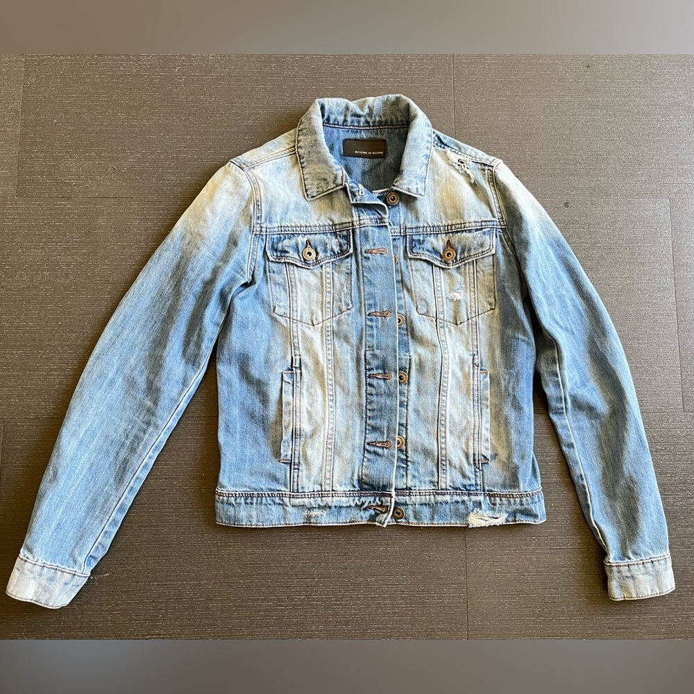 Articles of Society Distressed Denim Jacket